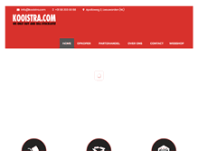 Tablet Screenshot of kooistra.com
